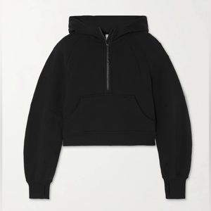 Lululemon Half Zip Crop Scuba Hoodie